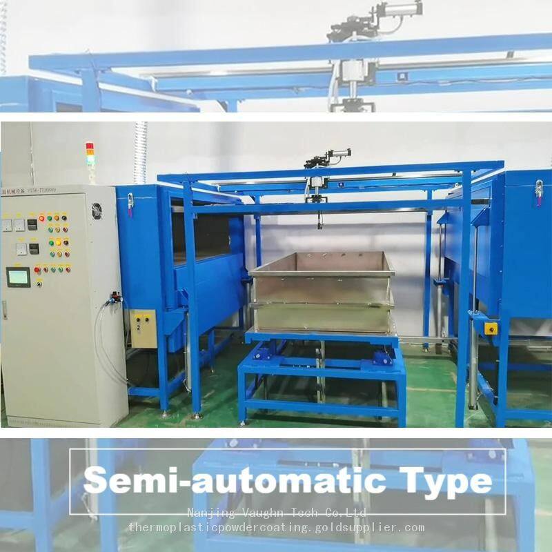 Dip Coating Equipment semi-automatic line For PVC Plastisol3