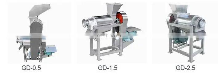 Factory Genyond 20% OFF Fruit puree pulping machine / juice screw pressing extracting equipment extractor machine