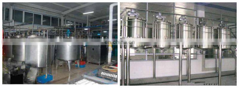 Industrial soya bean milk production line / soy milk making machine