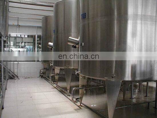 Shanghai Factory apple cider fruit juice wine vinegar fermentation tank machine production line processing plant