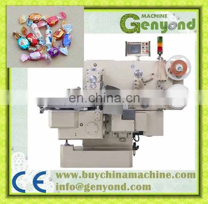 Double Twist Sweet Sugar Sachet Packing Machine/ Small Hard Candy Wrapping Machine