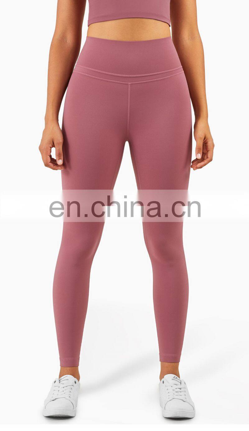 High Waist Yoga Legging Butt Lifting Yoga Pants Sport Leggings With Pocket For Women