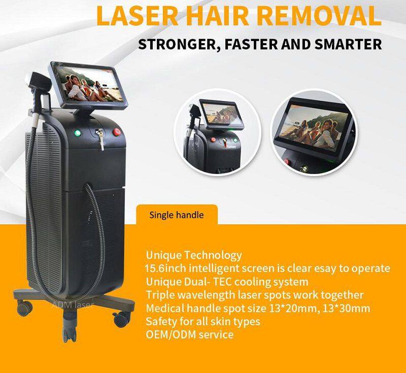 2024 Best Sales Laser Removal Machine for All Skin Types 808nm Ice Skin Rejuvenation Diode Laser Hair Removal 808 1064 755nm