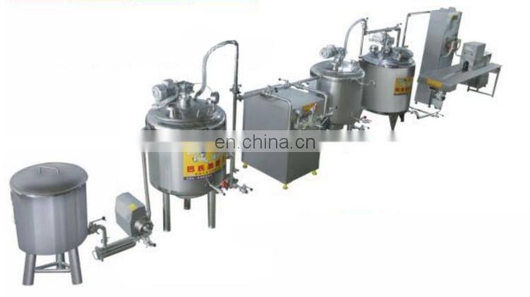 High Quality Wholesale industrial homogenizer increase cow milk production ice cream production line