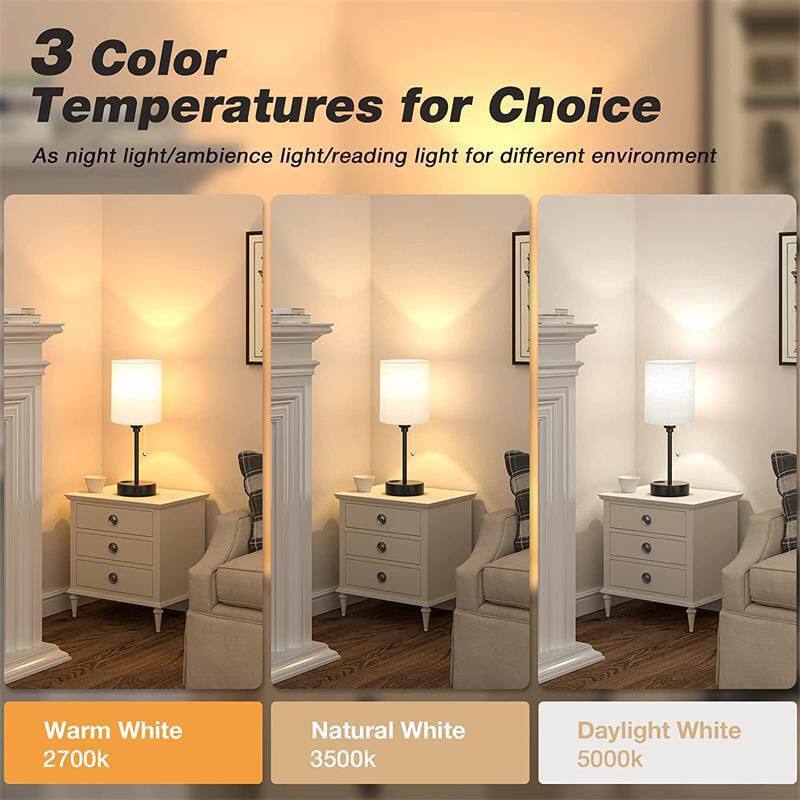 Nordic Style Bedroom Table Lamp Study Room Decoration USB Desk Lamp Led Bedside Table Lamp