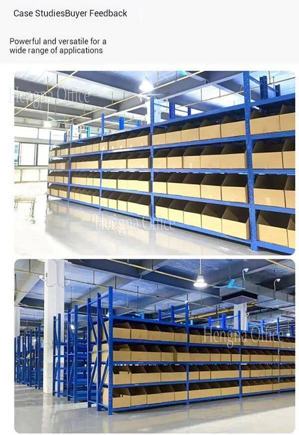 Максимизируйте площадь склада с помощью систем металлических стеллажей повышенной прочности