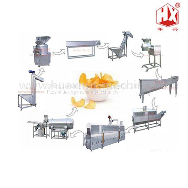 马铃薯薯片生产线