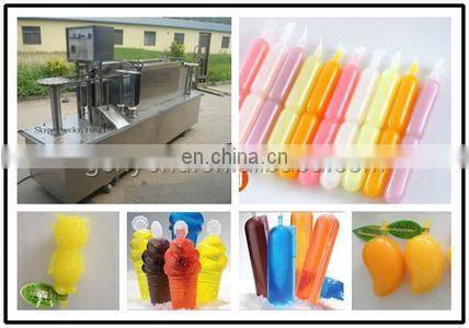 Automatic Fruit Juice Ice Lolly Jelly Stick Sachet Filling Packing Machine