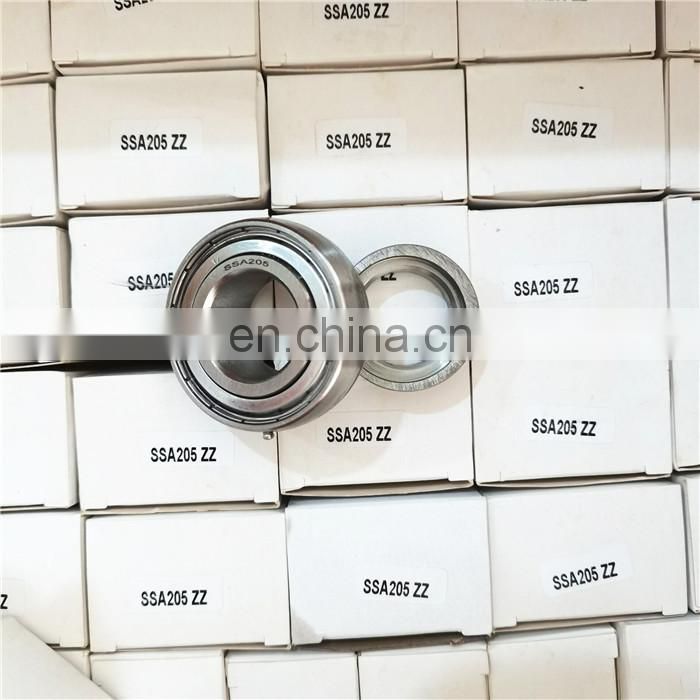 25x52x21.5mm Agricultural Insert Bearing with Locking Collar SA205-16 CSA205 SA205 Bearing