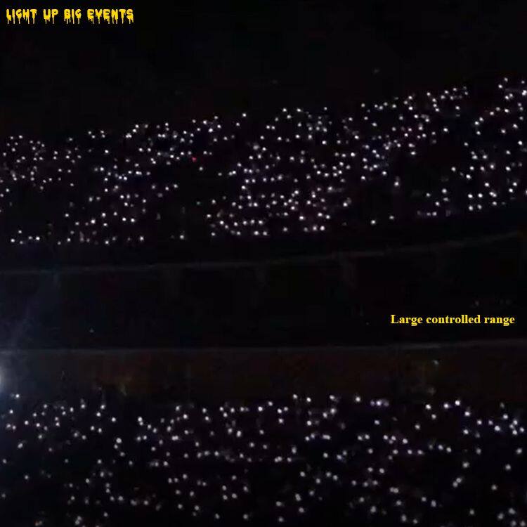 Party Supplies Christmas Radio Controller RGB LED Bracelets DMX Control LED Wristband