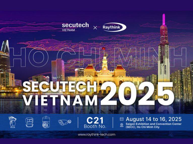 Raythink wird auf der Secutech Vietnam 2025 fortschrittliche Wärmebildlösungstechnologien vorstellen.