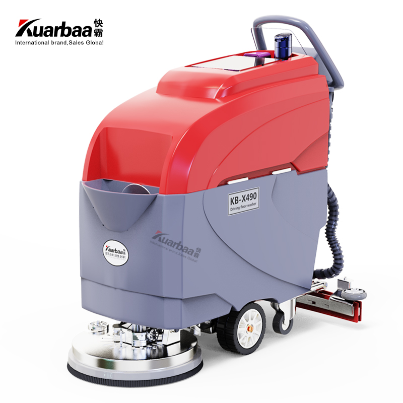Kuarbaa floor washer hand-pushed commercial floor brushing machine KB-X490