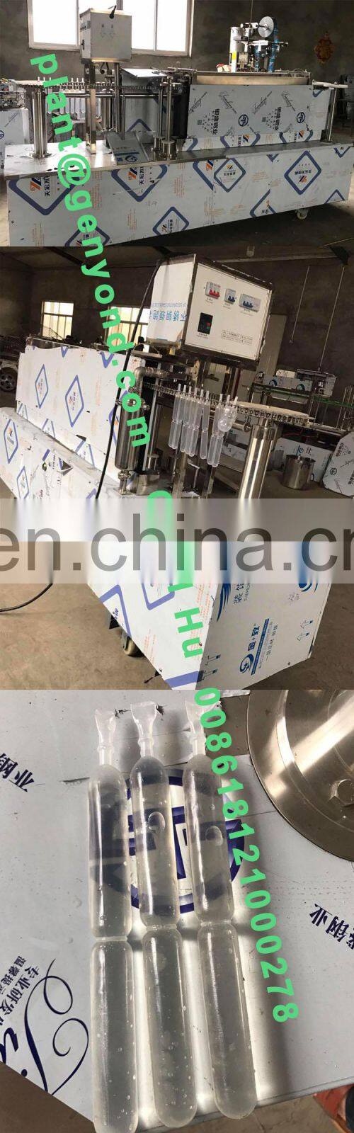 Factory Shanghai High speed plastic soft tubes ice lolly or ice pop or Popsicle yogurt filling and sealing packing machine