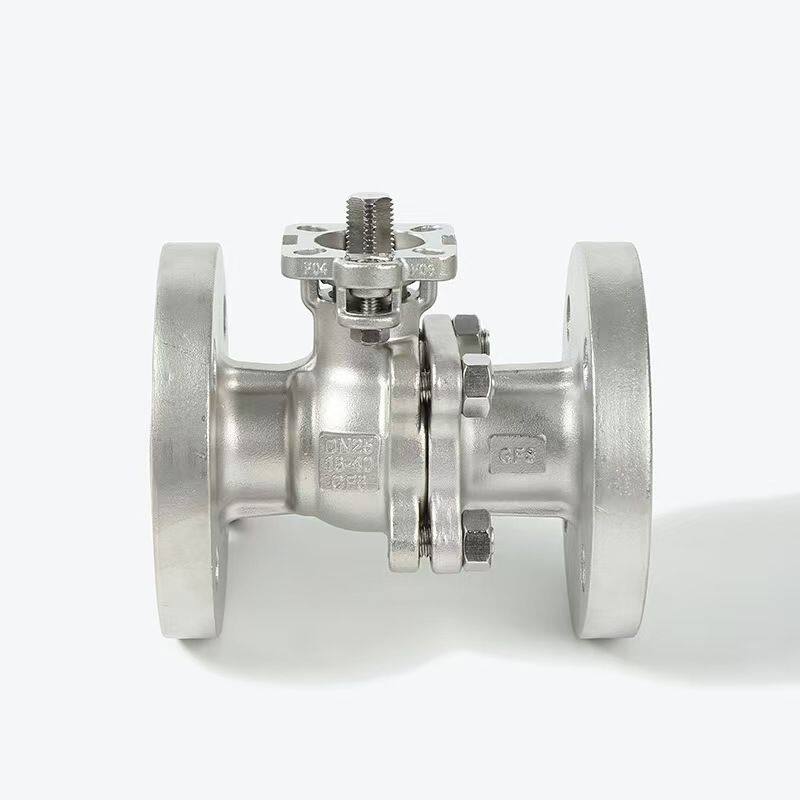Stainless Steel Three Piece Flange Ball Valve Stainless Steel Flange Ball Valve Manual Ball Valve