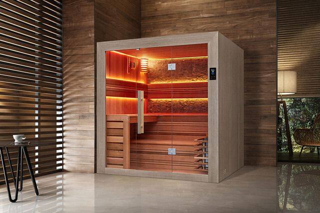 The high-temperature environment of the sauna room can effectively stimulate the expansion of blood
