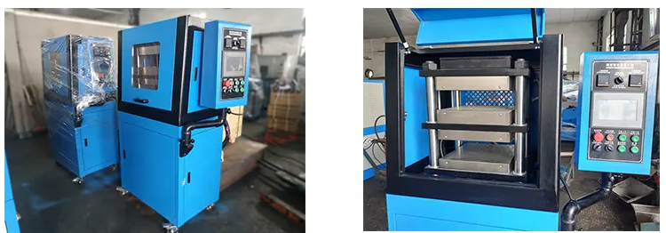 HST-300PT 30ton Lab Hot Press Machine Rubber Plate Vulcanizing Press Testing Test Machine
