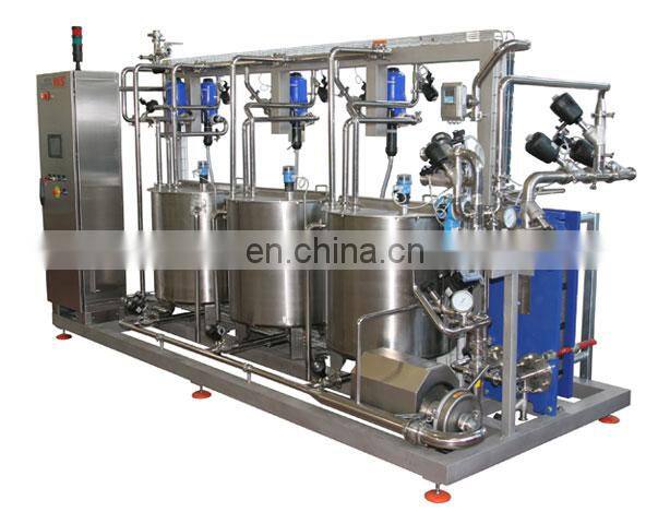 CIP system for beverage plant