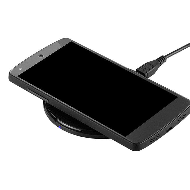 ultra thin Round Shape universal Mobile Phone Wireless Charger for smart phones