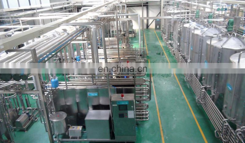 Factory Turnkey 1000L/H soymilk making machine plant base nuts drinks processing plant soy bean Protein beverage production line