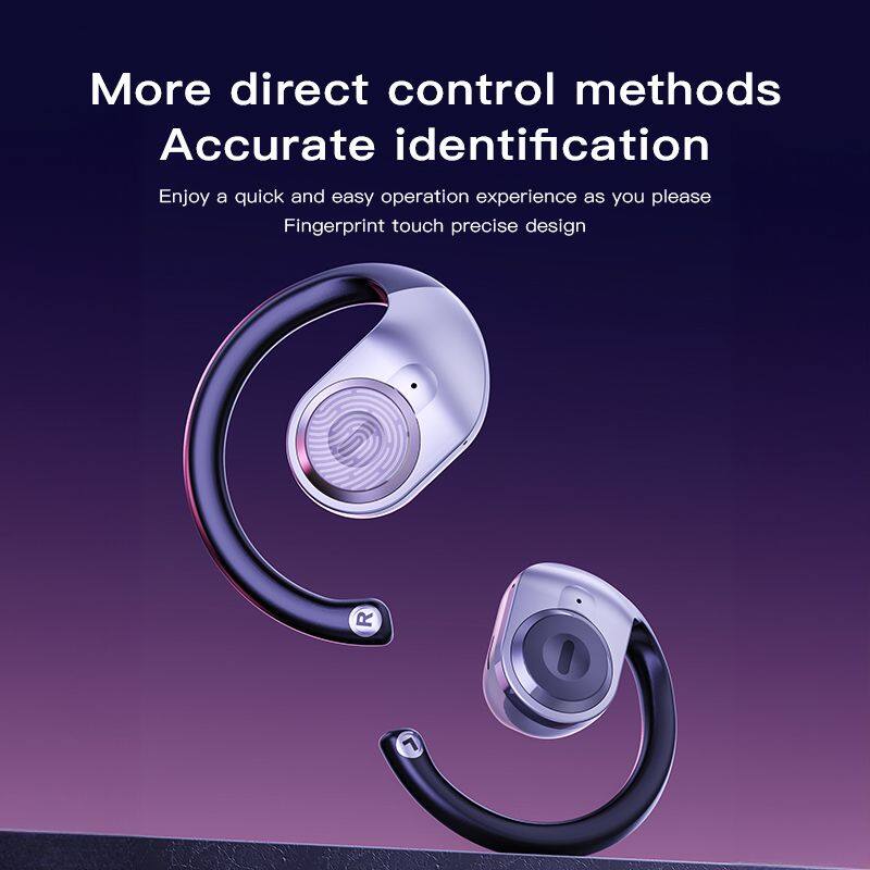 Bluetooth 5.3 waterproof IPX7 Earbuds earphones sport wireless earbuds with carabiner dust protection ear hook Ear clip