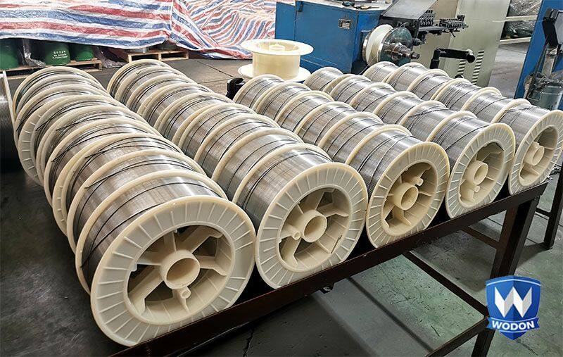 Cement squeeze roller open arc wear resistant hardfacing welding wire 2.8mm