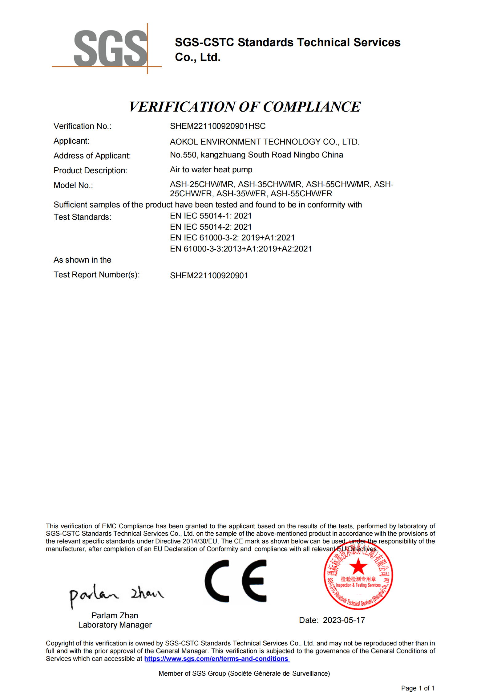 CE