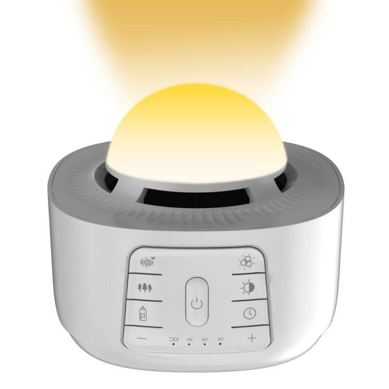 multinational Bluetooth JL V5.0 Audio Output Night Light lamp SpeakerWhite Noise Warm Light sunrise Therapy Sleeping Speaker