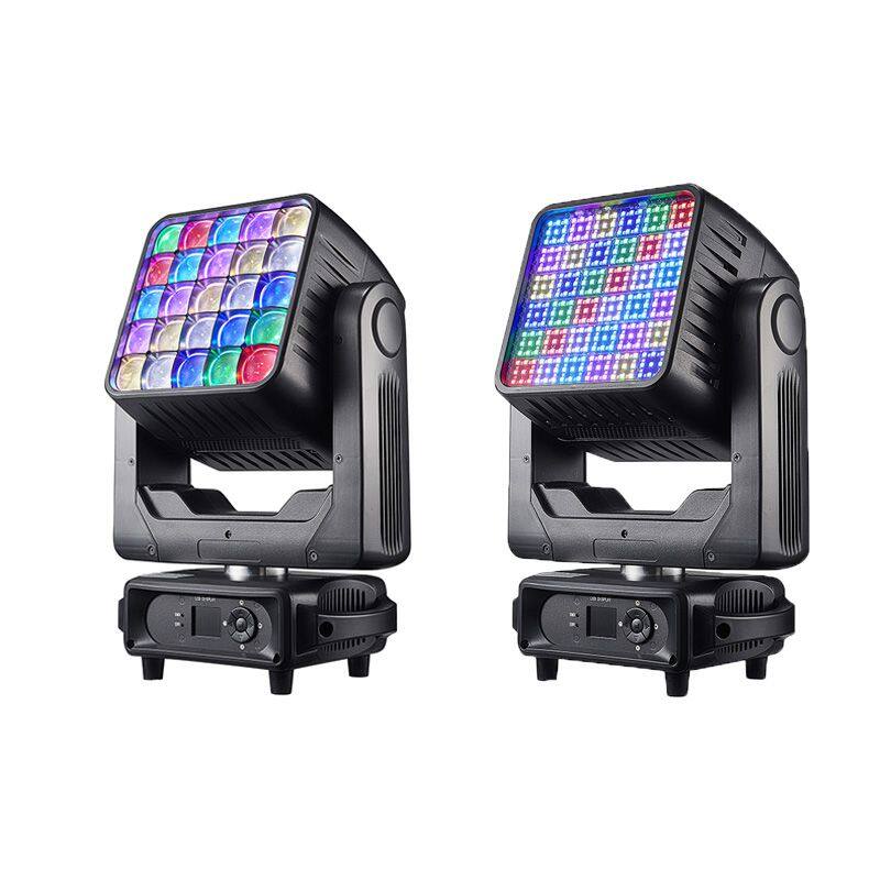 YT25XY Double Wash Moving Head Staining Matrix LED 4in1 Beads Lighting