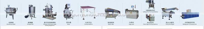 rock sugar candy toffee making machine for candy processing line price