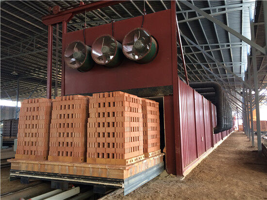 new clay brick tunnel kiln with coal