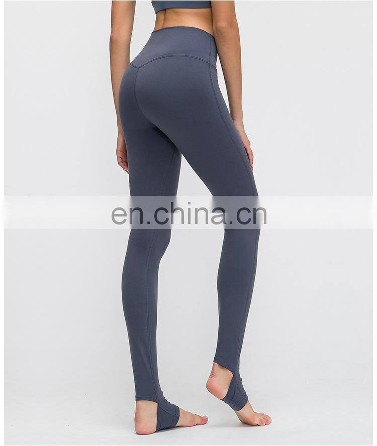 Most hot selling good quality women workout yoga dance wear camel toe extra long pants leggings