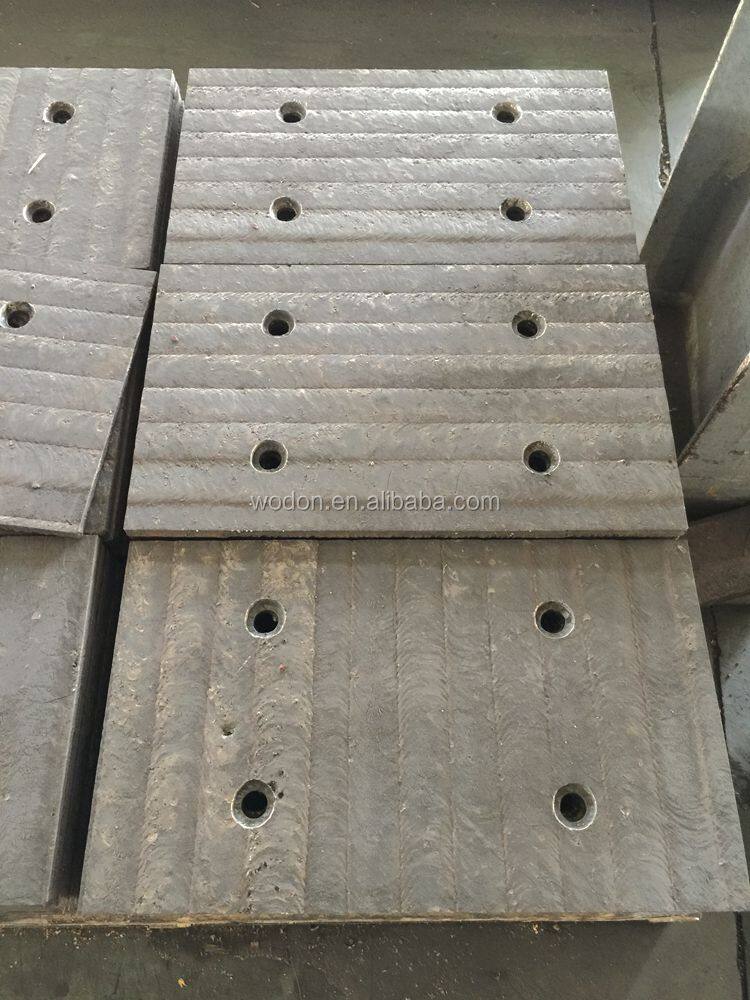 High CCR Clad Liner Plate Wear-Resistant Pads with Q345 Steel Base Dragline Bucket with Bending Processing Service