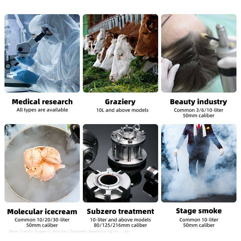 TcCryo Applications of Liquid Nitrogen Tanks