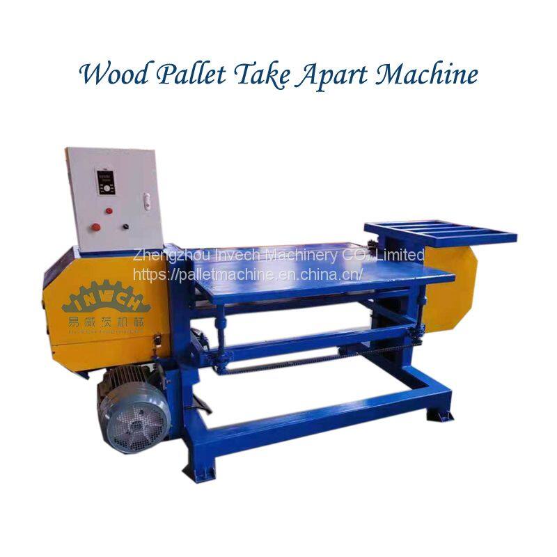 wood pallet take apart machine