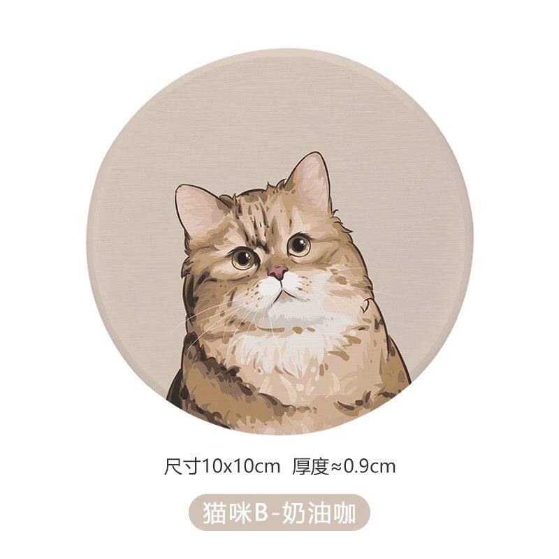 cute printed diatomite coaster (8).jpg