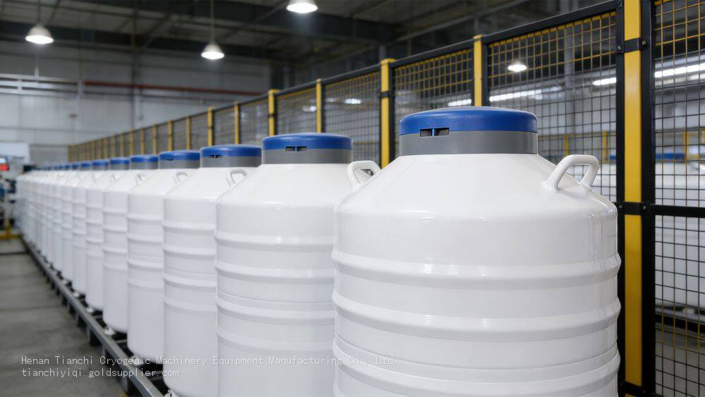 TcCryo ln2 cryogenic freezer factory