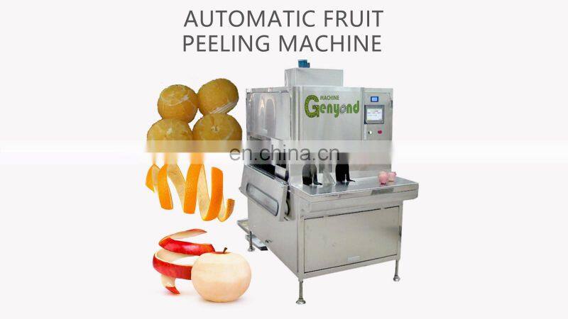 Factory Genyond automatic industrial high speed orange peeler mango skin remover equipment fruit  pineapple peeling machine