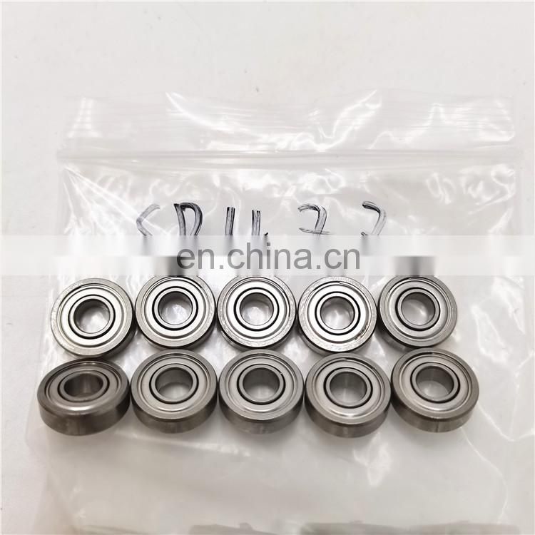 Hot sales SR4ZZ size 1/4 x 5/8 x 0.196 inch Ceramic Stainless Steel Deep Ball Bearing SR4ZZ used Miniature and Instrument Series