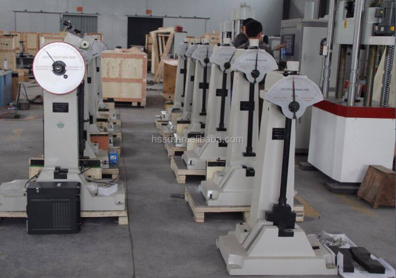ASTM E23 Standard Scemi-automatic Charpy Impact Testing Machine