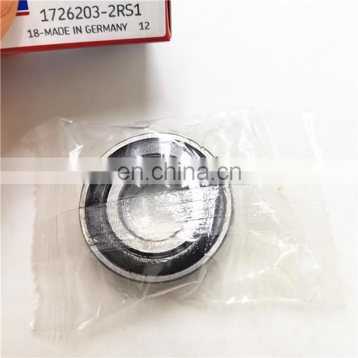 17x40x12 Radial Y-Bearing spherical outside rubber seals bearing 1726203-2RS1 1726203 Germany quality 1726203-2RS bearing