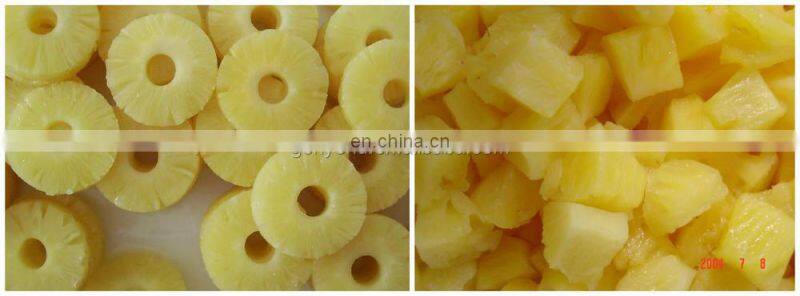 Complete Sliced pineapple in syrup processing plant /Sliced pineapple canning machine