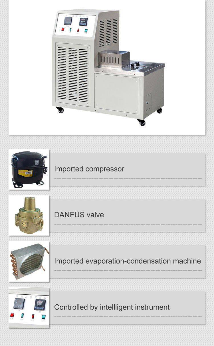 DWC-60 -60 Degree Charpy Impact Test Cooling Low Temperature Chamber Impact Sample Freezer