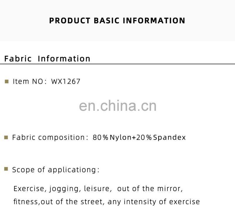 Breathable Wide Shoulder Fitness Sports Bras Wholesale Workout High Impact Yoga Tops