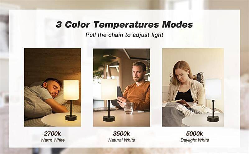 Nordic Style Bedroom Table Lamp Study Room Decoration USB Desk Lamp Led Bedside Table Lamp