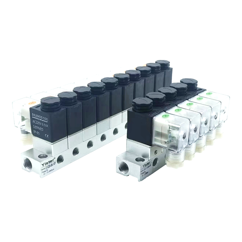 Difference about multi-way integrated solenoid valve island and solenoid valve manifold assembly