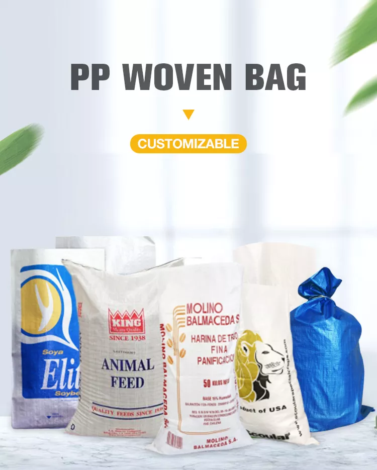 Our PP woven sacks are ideal for packing of rice, sugar, flour, spices, fertilizers, Maize