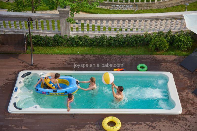 Manufacturer JOYSPA Endless Pool 6m Acrylic Spa Swimming Pool