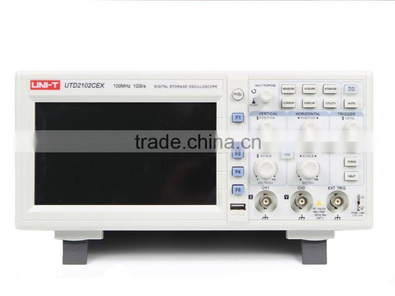 Uni-t Utd 2102cex Usb Digital Storage Oscilloscopes Dso 100mhz 1gs S ...