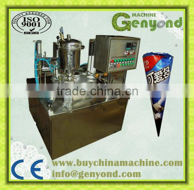 container ice cream filler