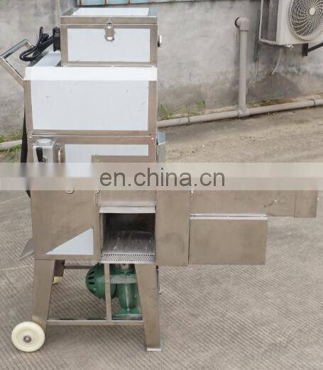 Sweet corn maize threshing peeling shelling machine corn kernel removing machine